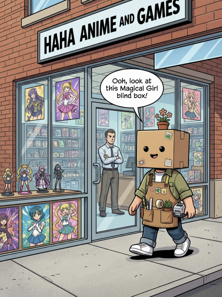 Vidovi arriving at Haha Anime and Games store in St. Peters Missouri