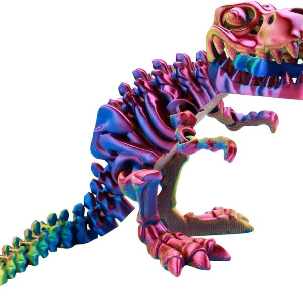 3D Printed Dinosaur Bones, Articulated T-Rex Skeletons, 3D Printed Dragon