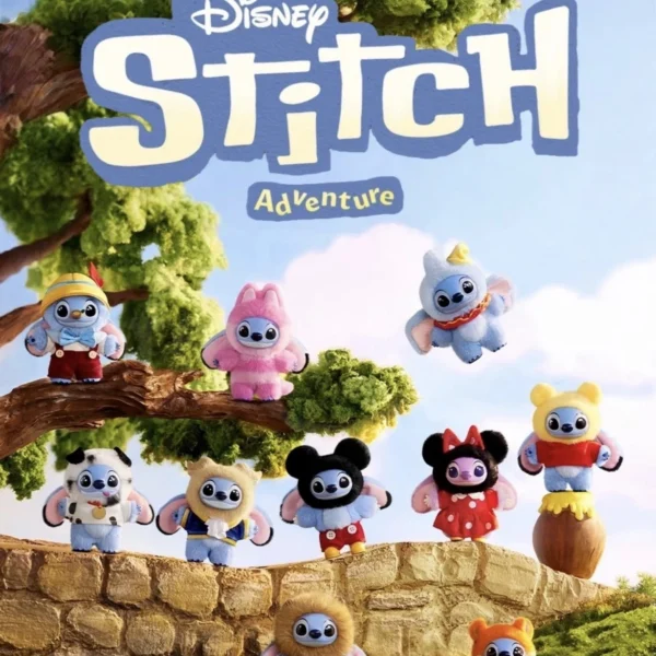 STITCH ADVENTURE SERIES BLIND BOX FIGURES TOY PLUSH PENDANT