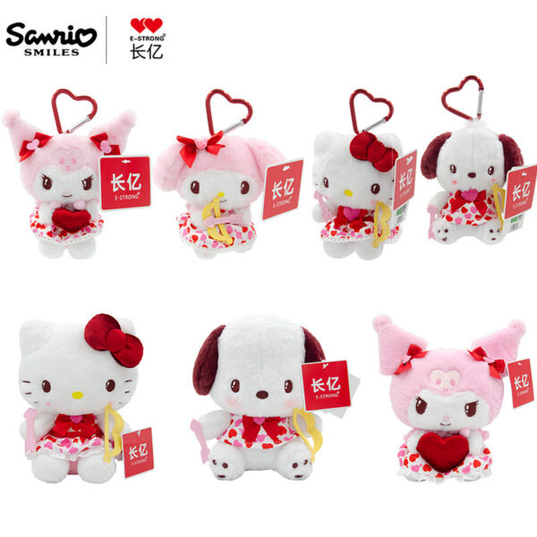 Sanrio My Melody Cupid Plush Keychain