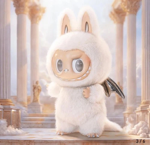 Diverse group of customers shopping for blind boxes in a retail store