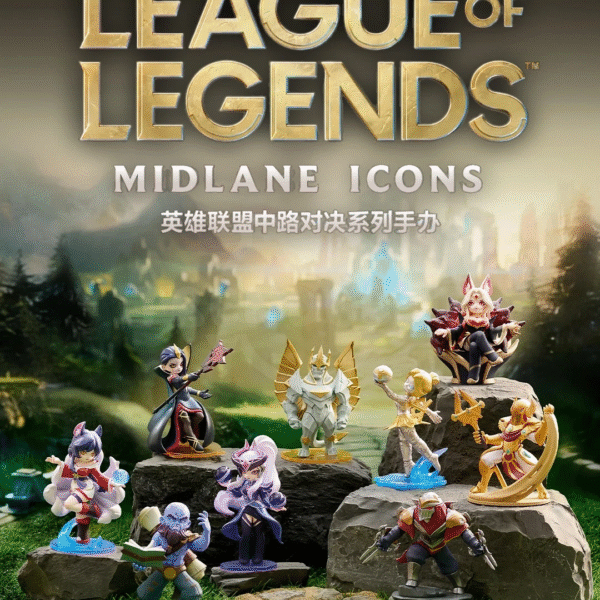 League of Legends Midlane Icons Series Figures