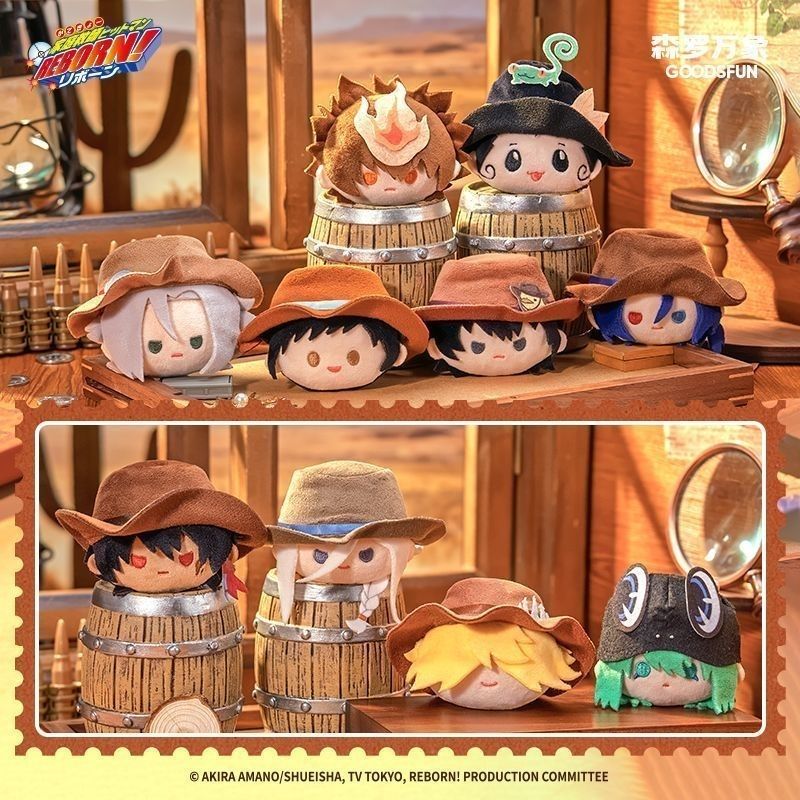 Collector examining One Piece blind box in retail store setting