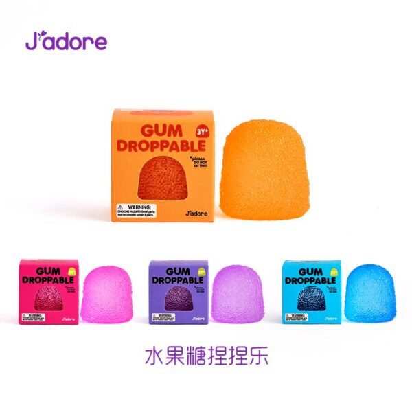 Jadore Candy Fruit Squeeze Toy – Non-Toxic Slow Rebound Stress Relief