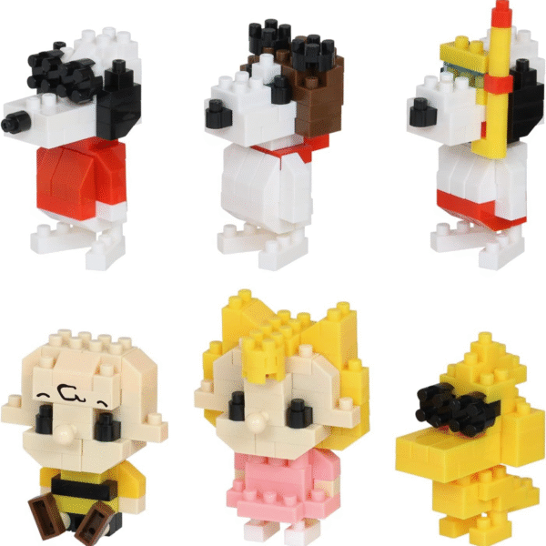 Nanoblock Peanuts Snoopy Blind Bag - Vol. 1 & Vol. 2 & Vol. 3