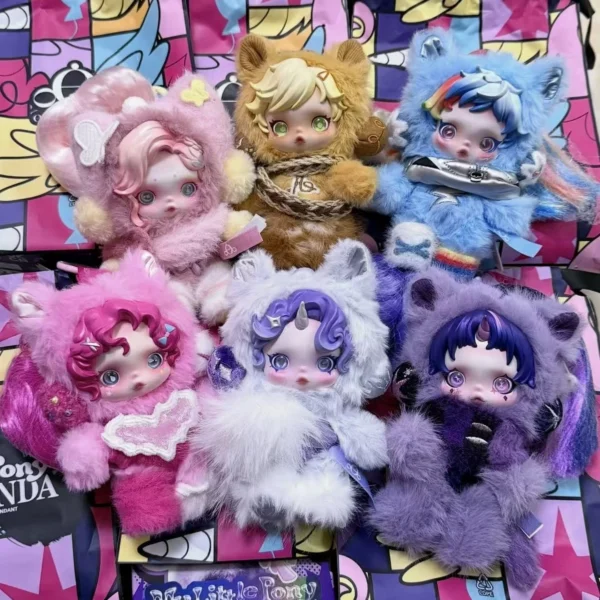 SKULLPANDA MY LITTLE PONY SERIES PLUSH DOLL PENDANT TOYS GIFT