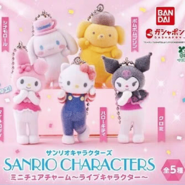 Sanrio Family Live Show-Themed Hanging Charms Blind Box