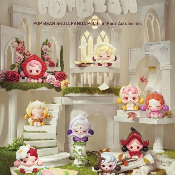 POP BEAN SKULLPANDA Petals in Four Acts Series