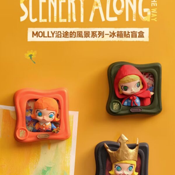 Molly Scenic Journey Series Fridge Magnet Blind Box