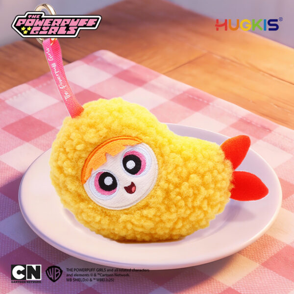 Powerpuff Girls Tempura Shrimp Plush Keychain