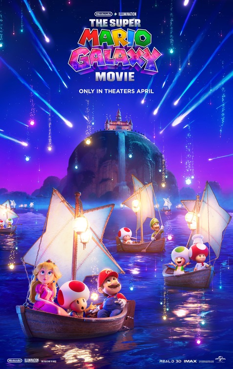 The Super Mario Galaxy Movie Official English Poster