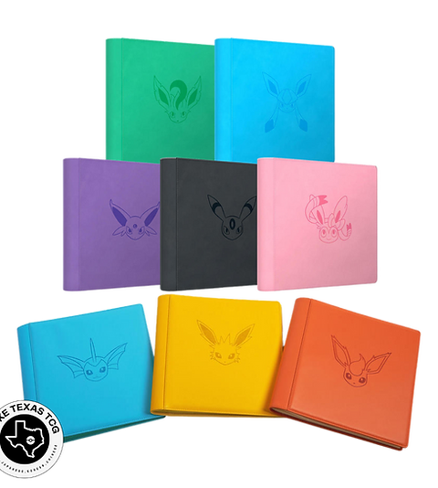 Pokemon TCG Simplified Chinese Eeveelution Binders Set