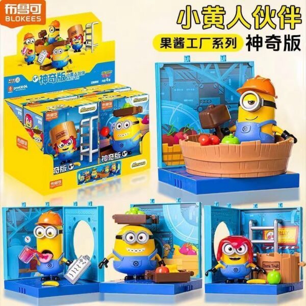 Blokees Minions Magic Edition Building Sets - Jelly Factory Series