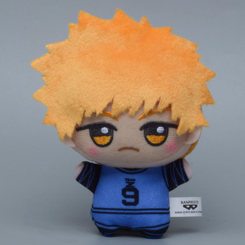 Blue Lock Football Plush Doll Keychain