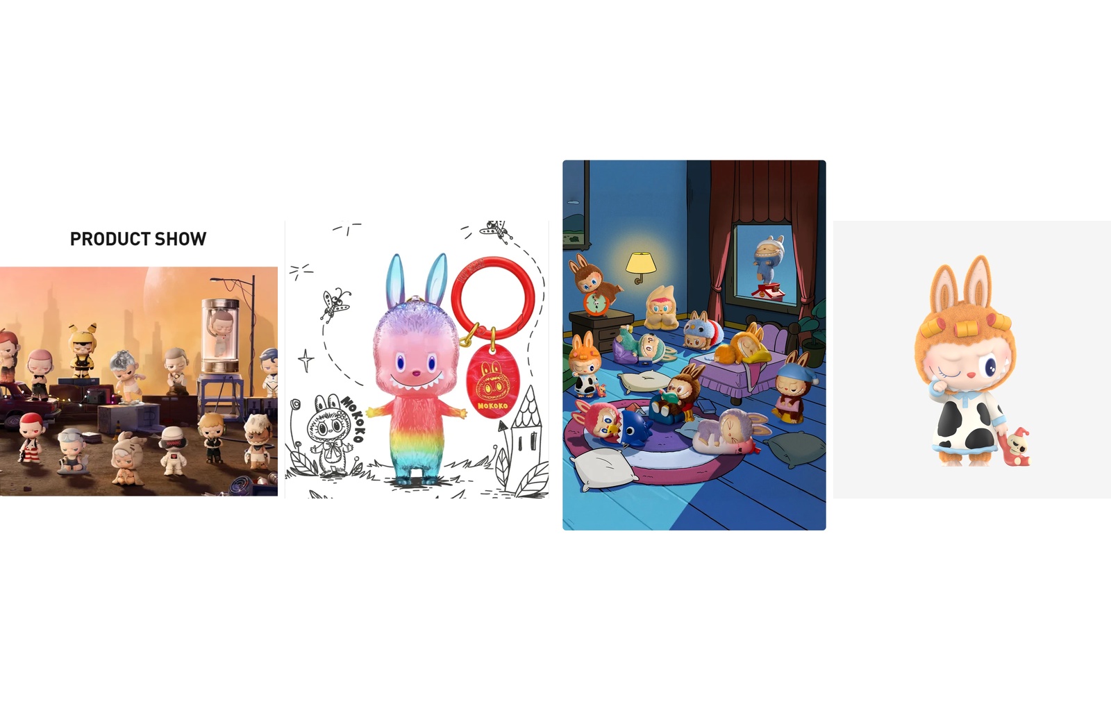 The Monsters 100% AM Series premium edition figures with commemorative designs and collector value