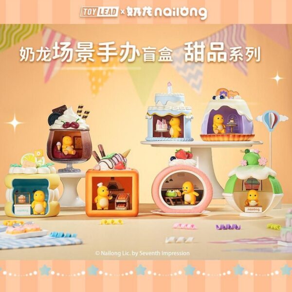 TOY LEAD x Nailong: Dessert Series Miniature Scene Blind Box