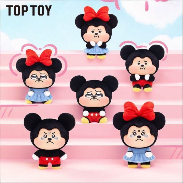 Mickey & Minnie "Pouty" Series Plush Charm Blind Box