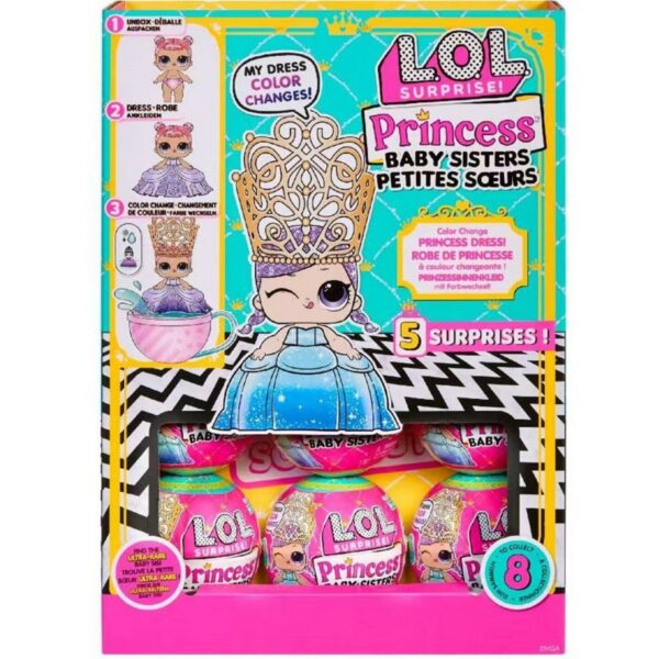L.O.L. Surprise! Princess Baby Sisters