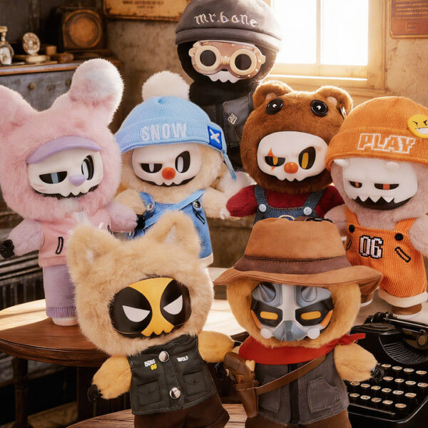 MR.BONE Plush Special Agent Squad Blind Box