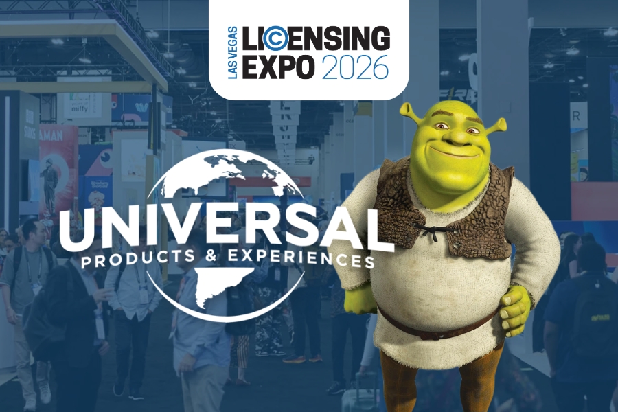 Licensing Expo 2026 exhibition booth and product displays at Mandalay Bay Convention Center Las Vegas