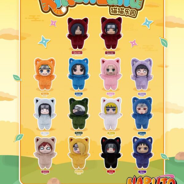 Naruto: Shippuden Kitten Land Series Plush Doll Blind Box