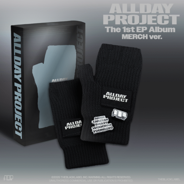 ALLDAY PROJECT The 1st EP Album 'ALLDAY PROJECT' MERCH ver. - FINGERLESS GLOVES