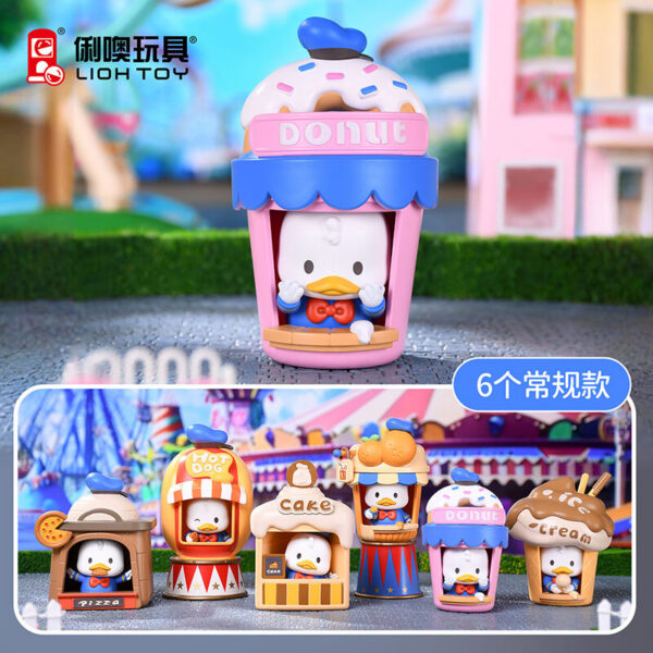 LIOH TOY  Donald Duck 90th Anniversary "Yummy Shop" Series Blind Box