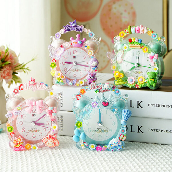 DIY Cream Glue Alarm Clock Craft Kit