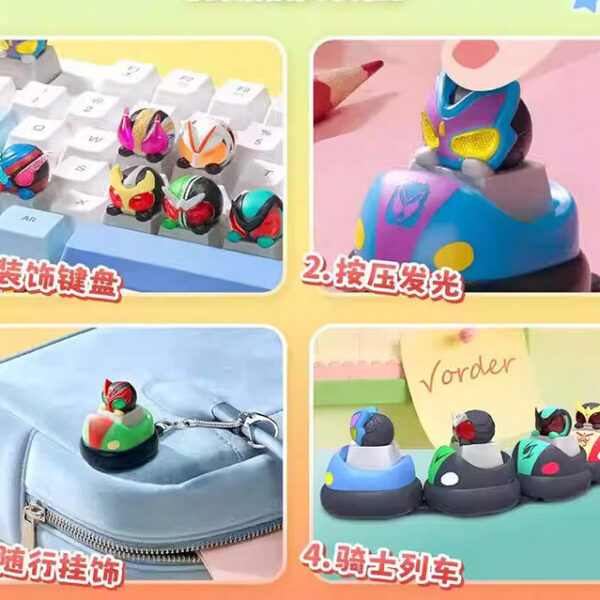 PlayLab × Kamen Rider PaPa Key Cap Blind Box