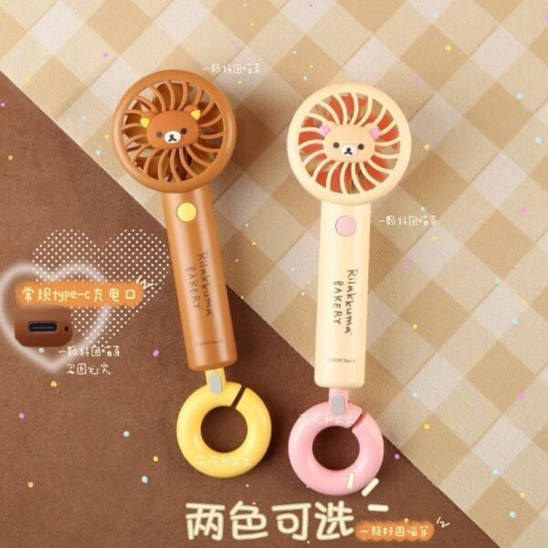 Rilakkuma Round Series Minin handheld Fan Blind Box