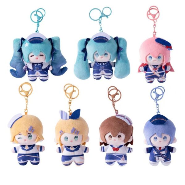 Hatsune Miku "Tide Song" Marine Sailor Series Plush Keychain Blind Box