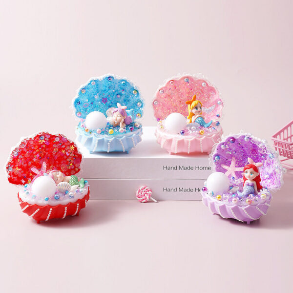 DIY Mermaid Shell Night Light Craft Kit