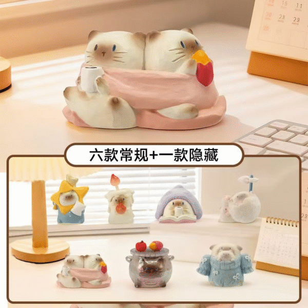 Cat PAI A Glimmer of Warmth Series Cute Desktop Figure Blind Box