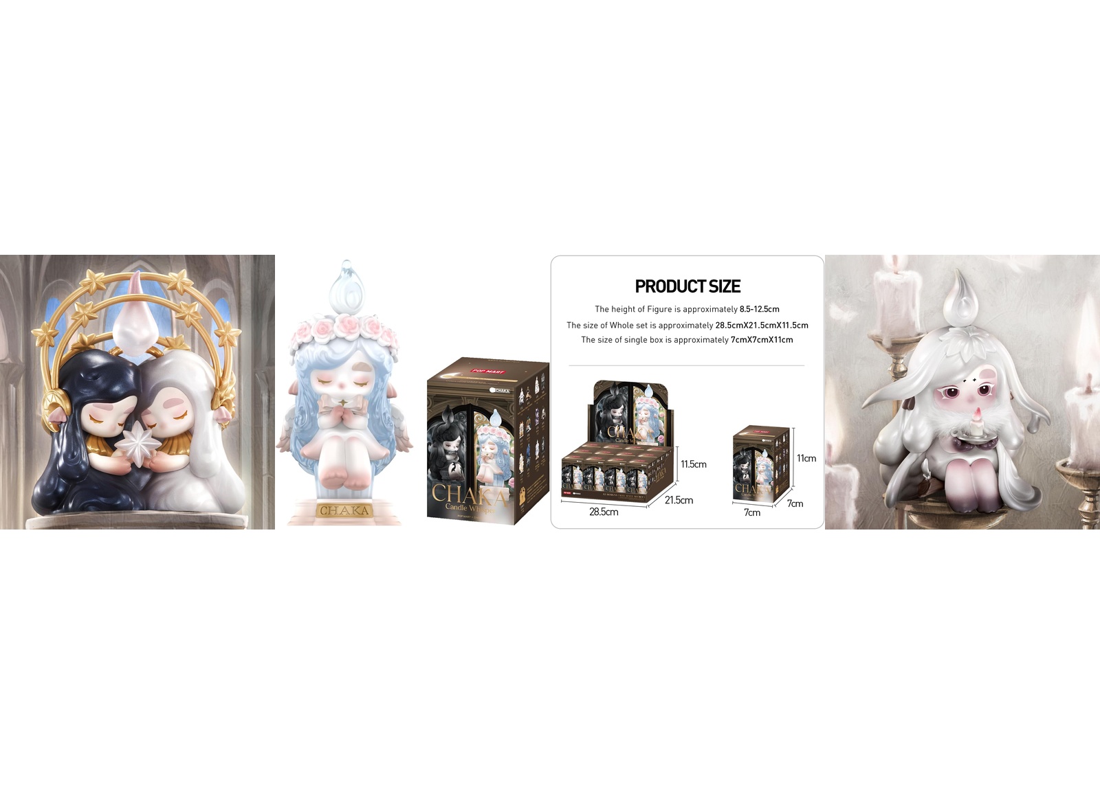 Pop Mart SKULLPANDA Chaka series blind box collection