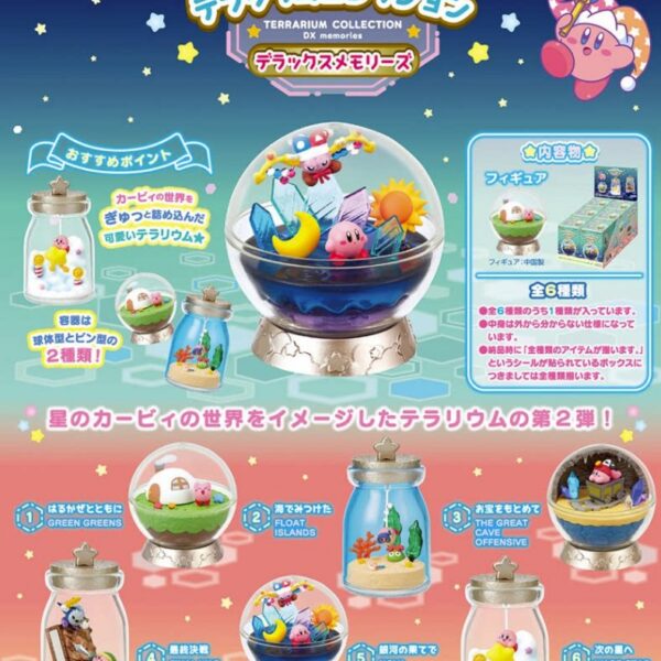 Re-Ment Kirby Terrarium Collection DX Memories Blind Box