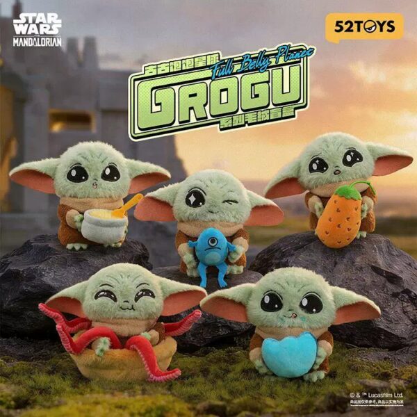 52TOYS Star Wars Grogu "Full Belly Planet" Plush Blind Box