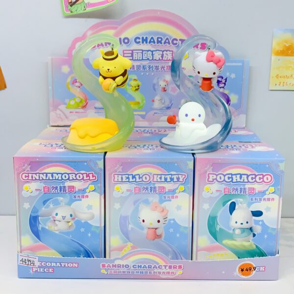 Sanrio Characters Natural Spirit Series Light-Up Decoration Blind Box