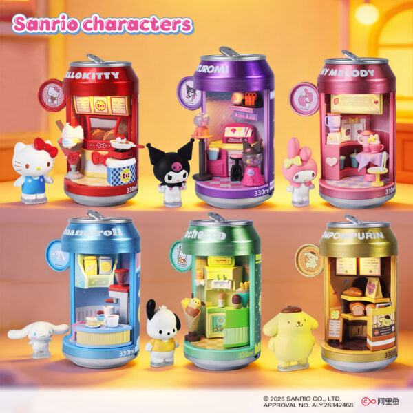 Sanrio Characters Sweet Soda Dessert Street Series Blind Box