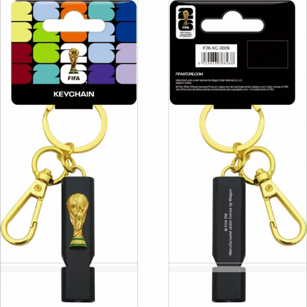 Official FIFA World Cup 2026™ Trophy Whistle Keychain
