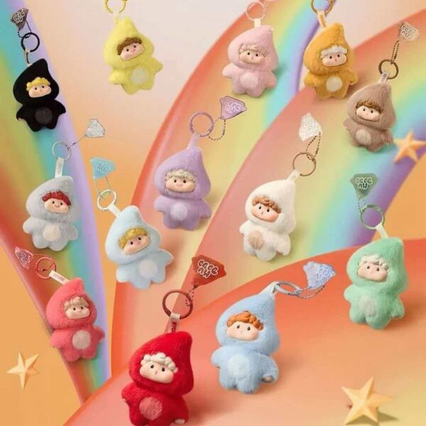 Heyone HUDODO's Parallel Universe Series Plush Keychain Blind Box