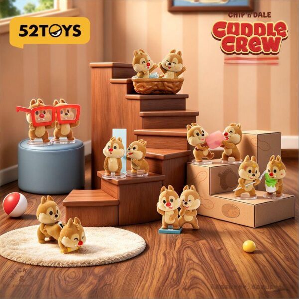 52TOYS Chip 'n' Dale "Cuddle Crew" Series Blind Box