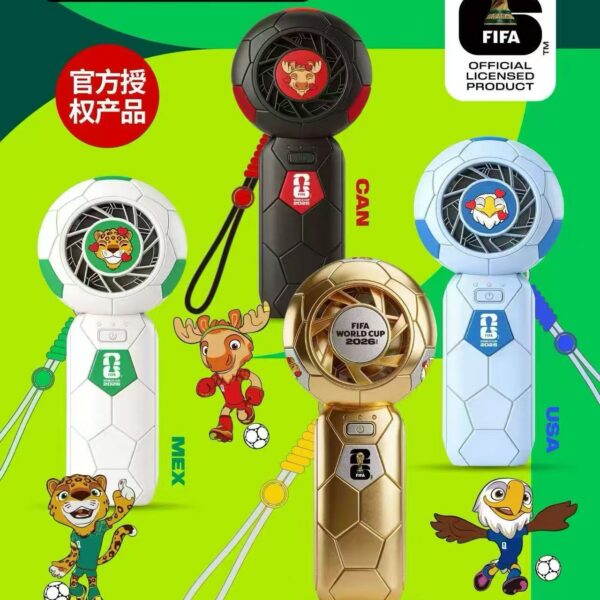 Officially Licensed Handheld Mini-fan Designed For The 2026 FIFA World Cup