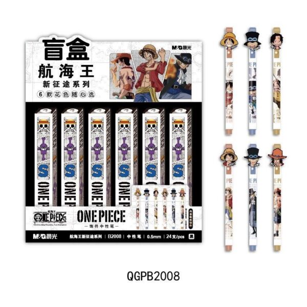 M&G One Piece New Journey Series Blind Box -Gel Pen 0.5mm Black Ink