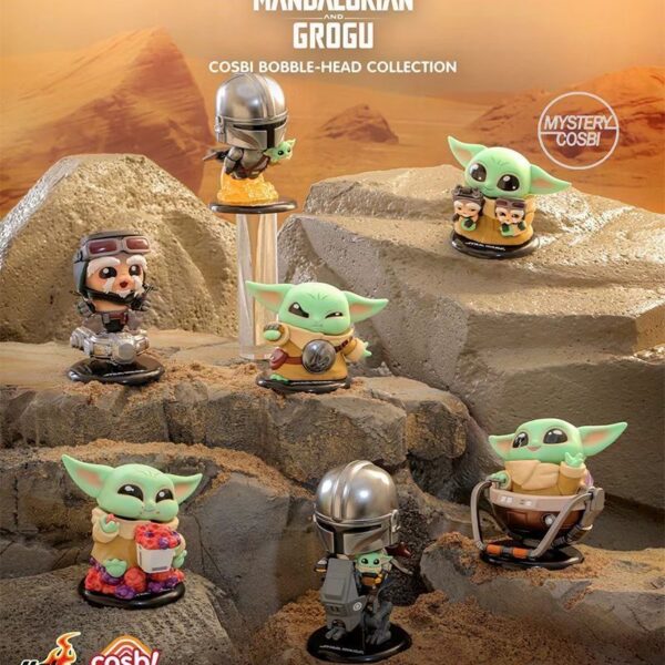 The Mandalorian and Grogu Cosbi Bobble-Head Collection