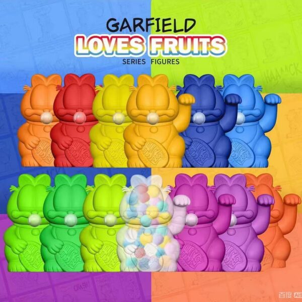 ZCWO Official Garfield Loves Fruits Series Blind Box