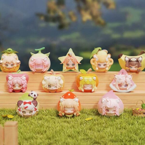 Sweet Emilya Moni Cat Cute Fruit Story Series Mini Figure Blind Box / Blind Bag - Kawaii Desktop Ornament & Collectible Toy Gift