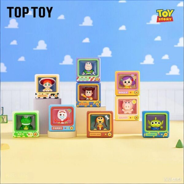 TOP TOY Toy Story Retro Mini TV Series Mystery Blind Box Figure