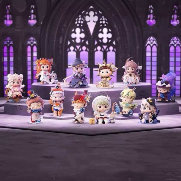 Heyone Saving Miss Joy Cute Cartoon Action Figure Blind Box – Desktop Ornament Collectible Toy
