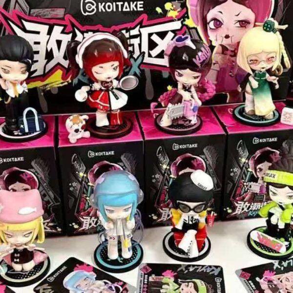 KOITAKE Kayla x K-Zone Series Blind Box Figures – Street Cyber Punk Edition