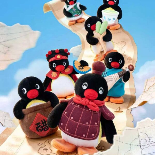 PINGU "GuGu Adventure" Series Mini Plush Blind Bag Keychain